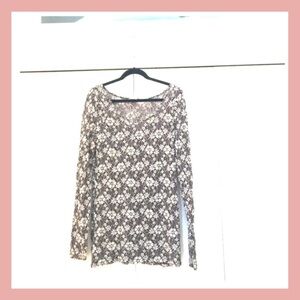 ANTHRO - Stunning lace tunic